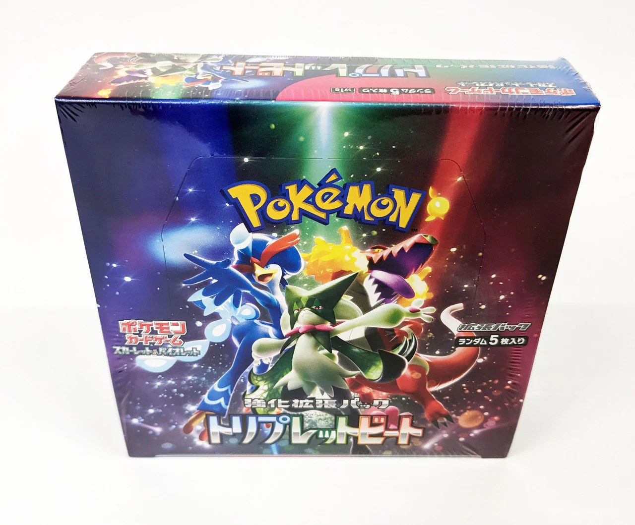 Pokemon Triple Beat Booster Box (Japanese) - Image 3