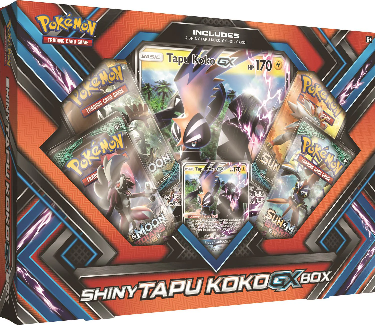 Pokemon Shiny Tapu Koko GX Box