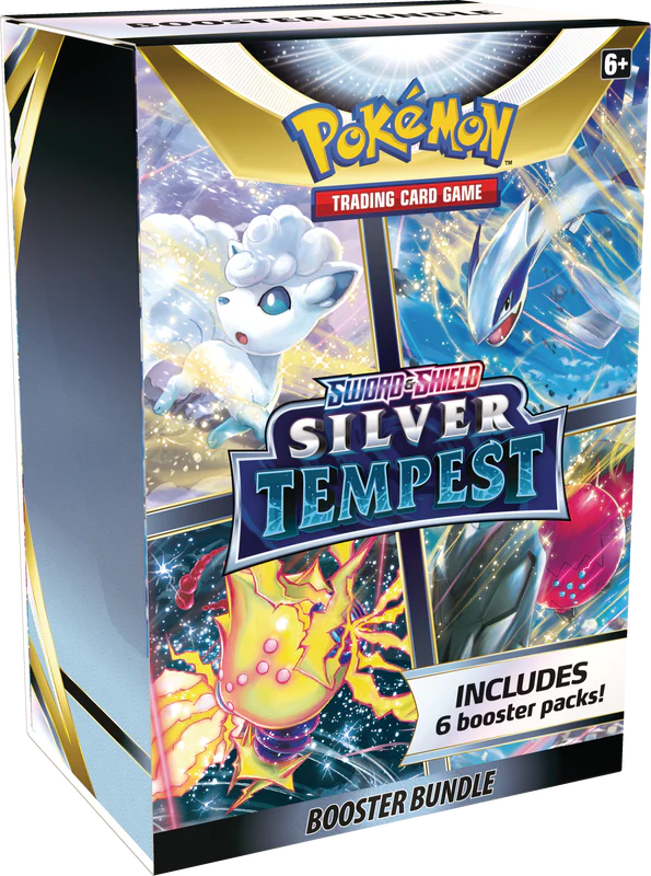 Pokemon Silver Tempest Booster Bundle 6 Pack Lot Sealed