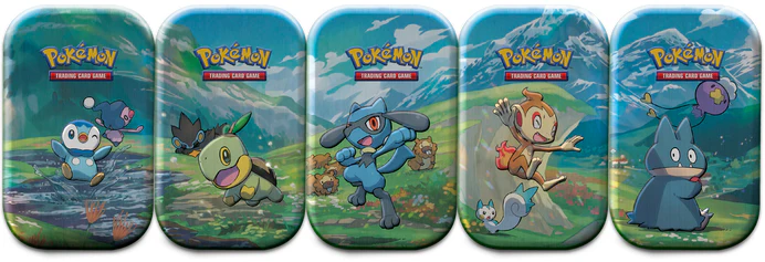 Pokemon Sinnoh Stars Mini Tin Display Box - Image 2
