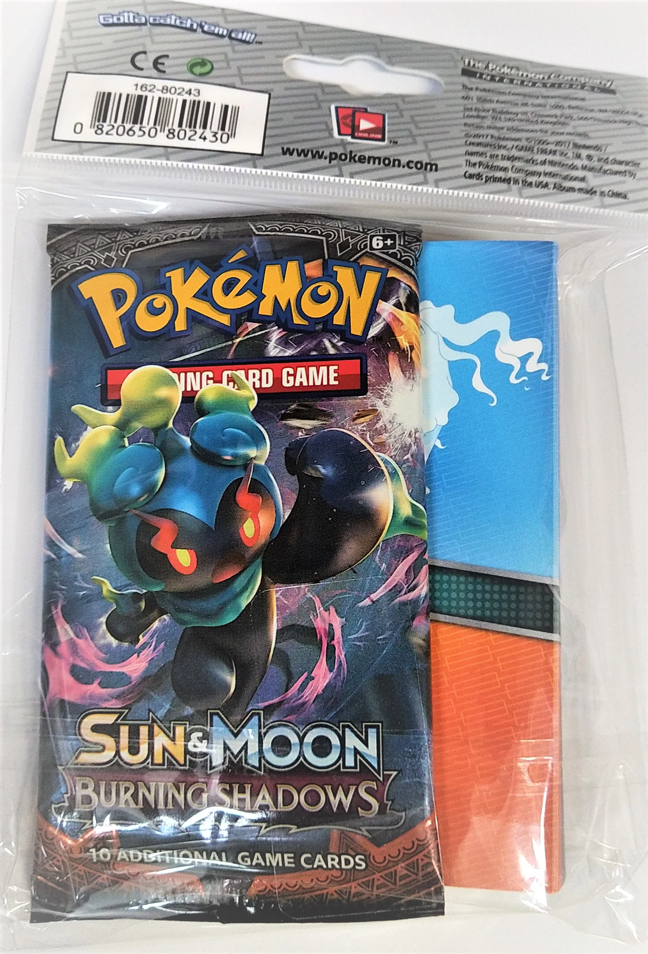 Pokemon SM3 Burning Shadows Mini Binder - Image 2