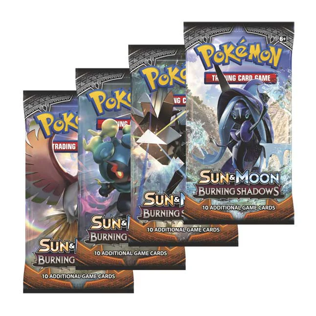 Pokemon Sun & Moon Burning Shadows Booster Packs (Lot of 24 packs)