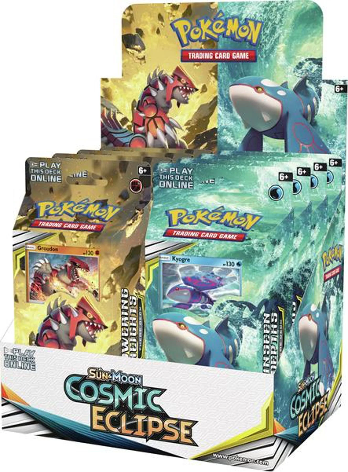 Pokemon Sun & Moon Cosmic Eclipse Theme Deck Box
