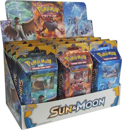 Pokemon Sun & Moon Theme Deck Box of 12 Decks