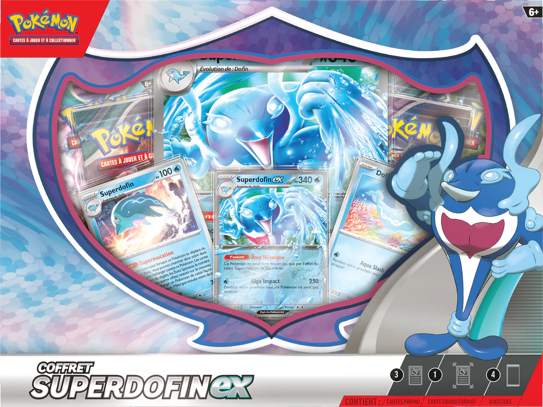 Pokemon Superdofin EX Boîte (French)