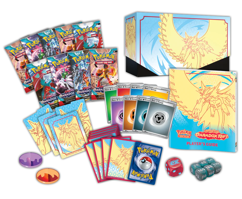 Pokemon Sv4 Paradox Rift Elite Trainer Box Case (Case of 10 Boxes) - Image 4