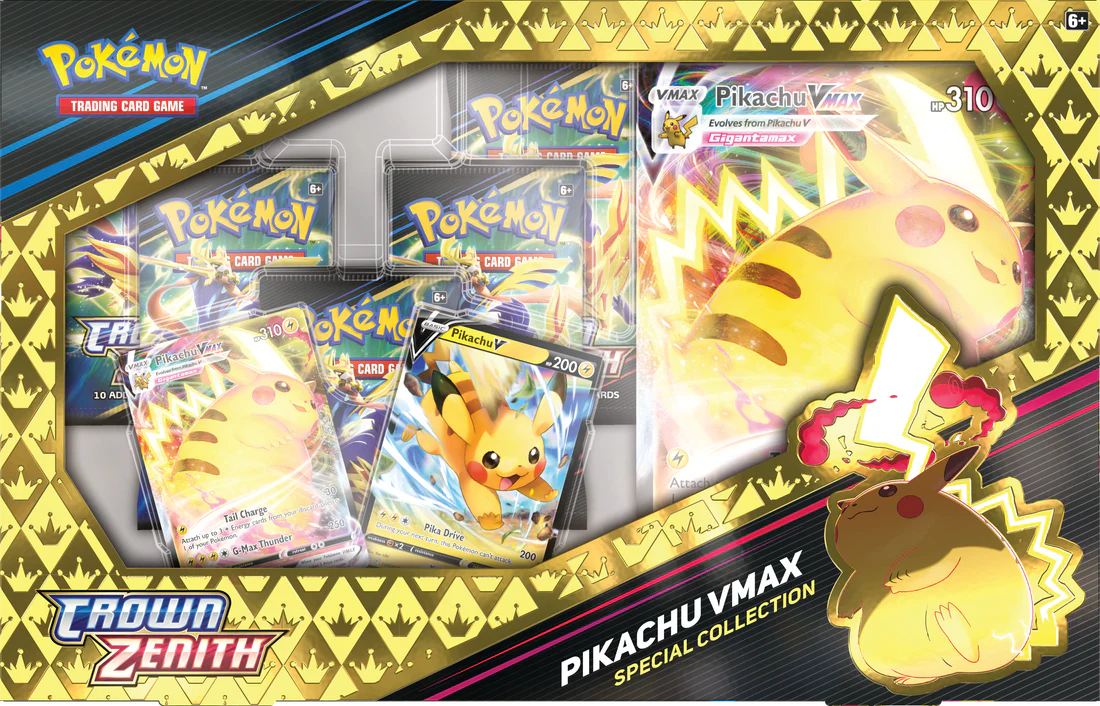 Pokemon Sword and Shield Crown Zenith Special Collection Pikachu VMAX