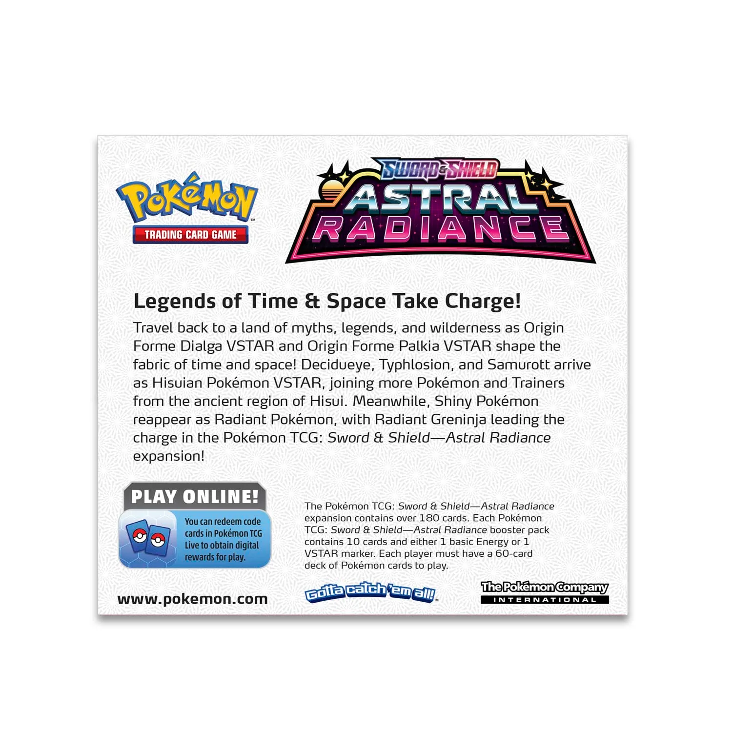 Pokemon Sword & Shield Astral Radiance Booster Box - Image 3