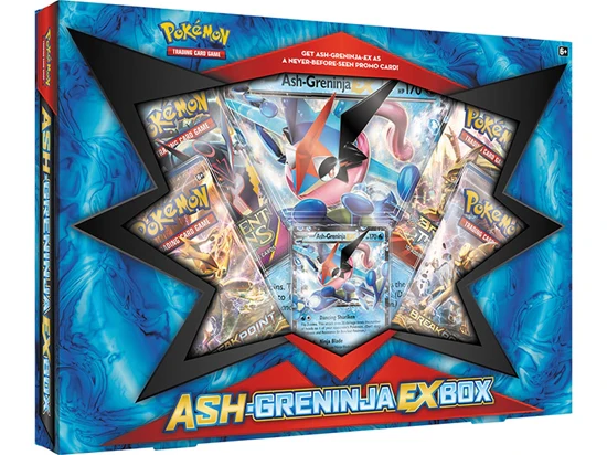 Pokémon TCG: Ash-Greninja-EX Box
