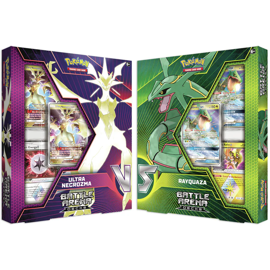 Pokémon TCG: Battle Arena Rayquaza VS Ultra Necrozma Battle Arena Deck