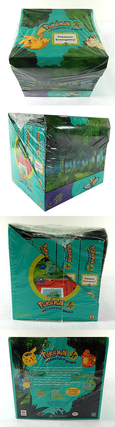Pokémon TCG Jr Adventure Game Sealed Deck Box Display