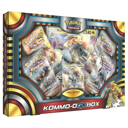Pokémon TCG Kommo-O GX Box