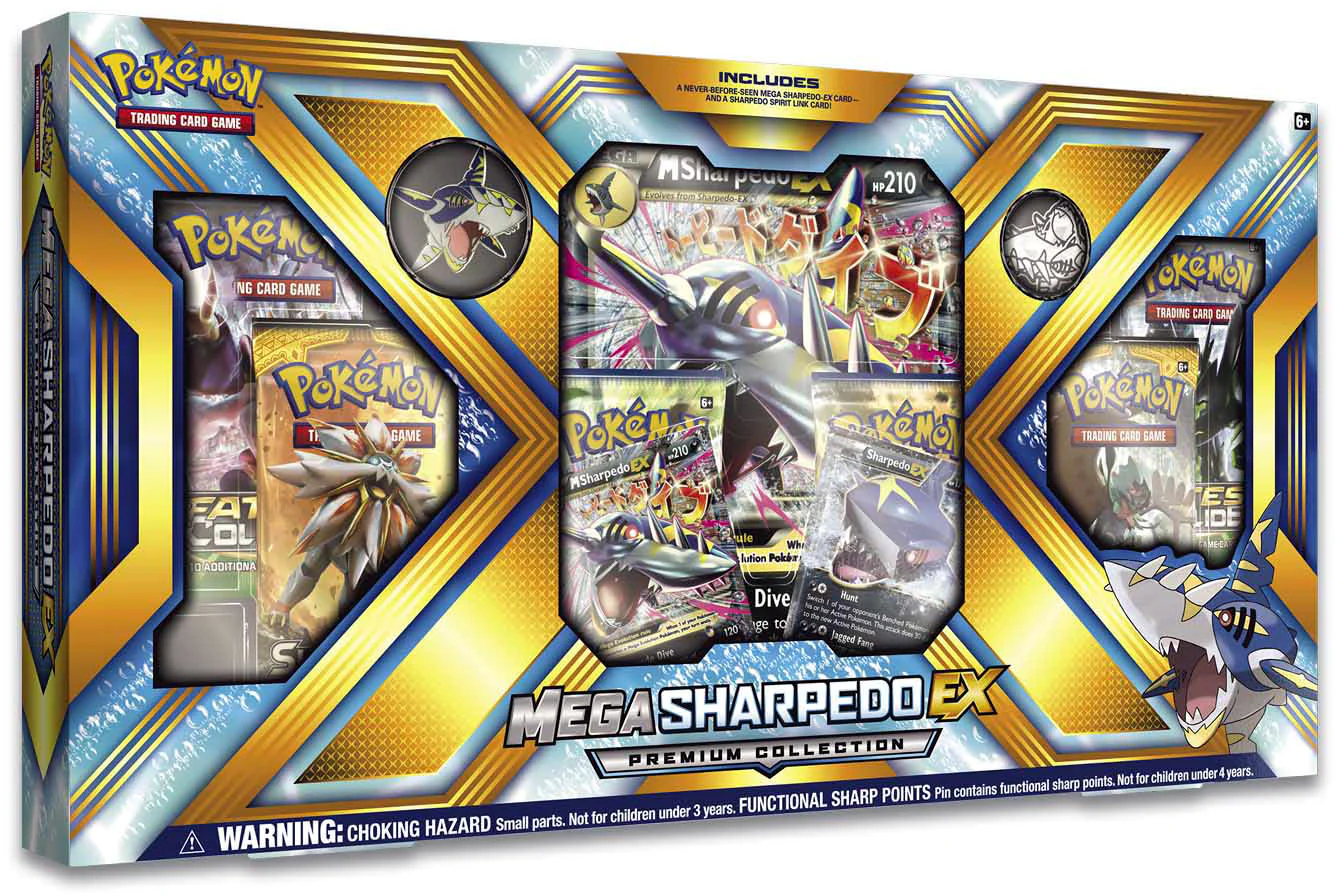 Pokémon TCG: Mega Sharpedo-EX Premium Collection