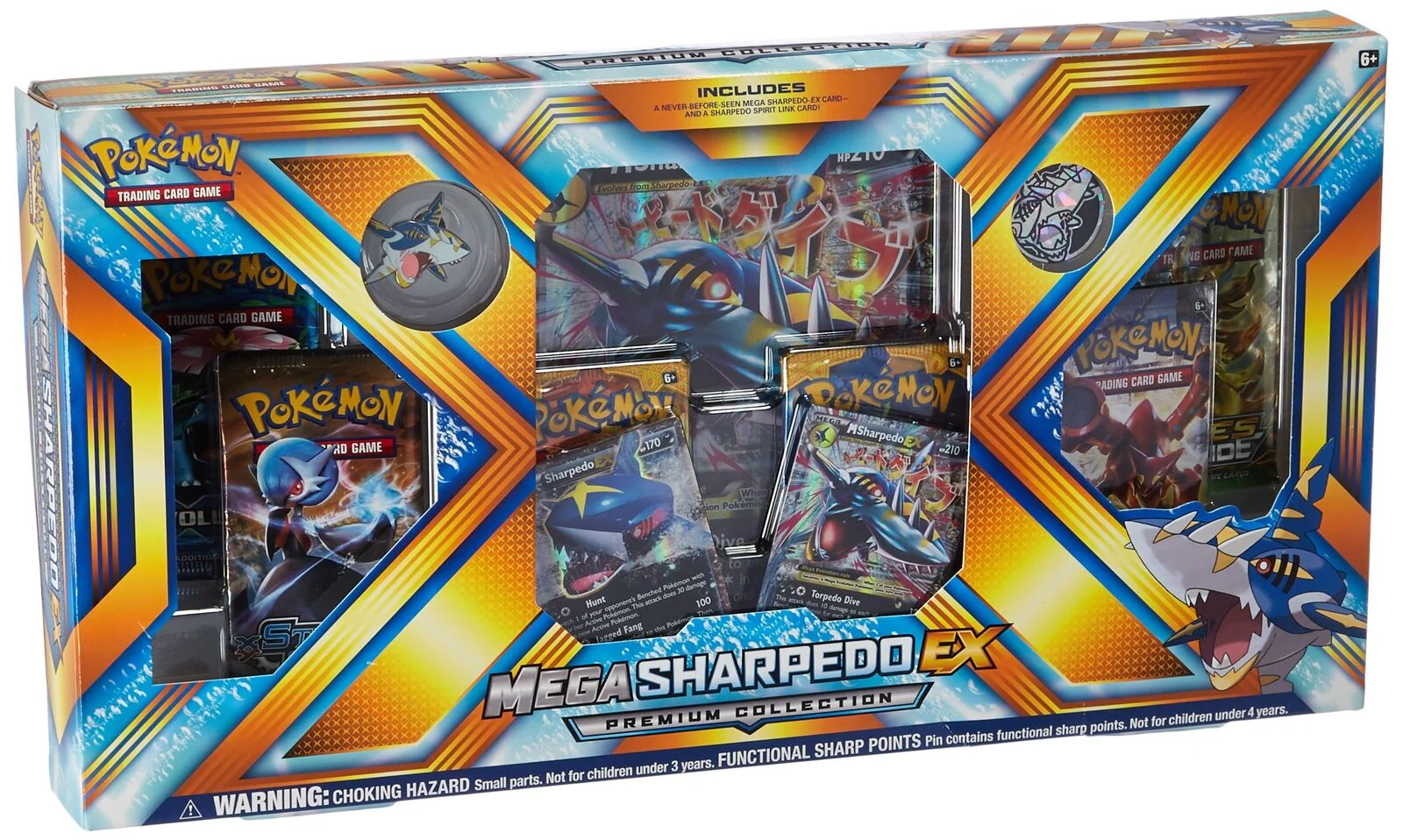 Pokémon TCG: Mega Sharpedo-EX Premium Collection - Image 2