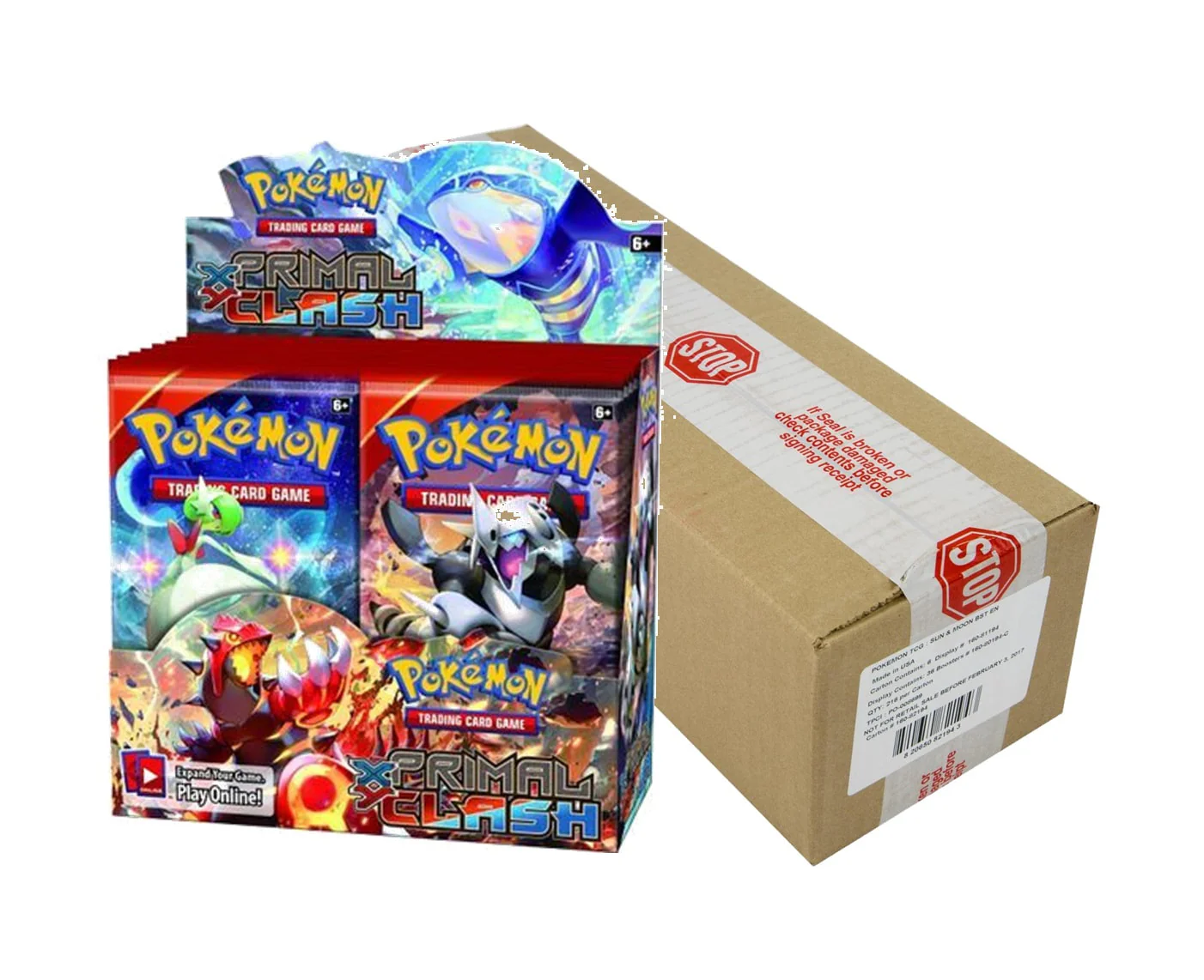 Pokémon TCG: Primal Clash Booster Case (Boxes of 6)