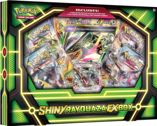 Pokémon TCG: Shiny Rayquaza-EX Box