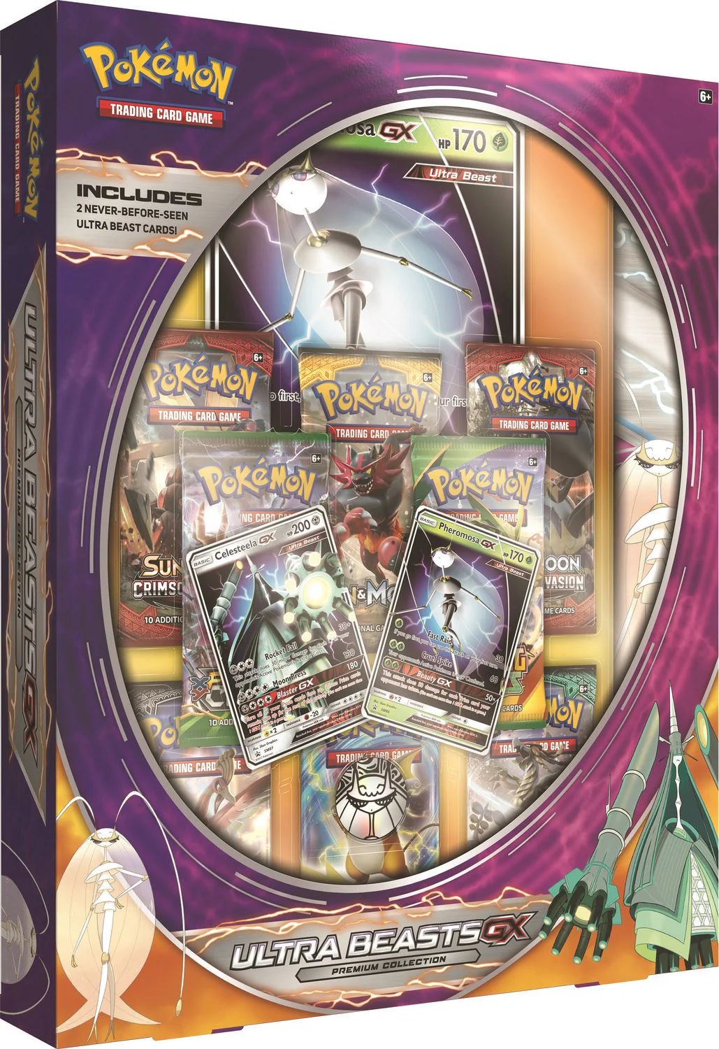 Pokémon TCG: Ultra Beasts GX Premium Collection -Pheromosa-GX Box