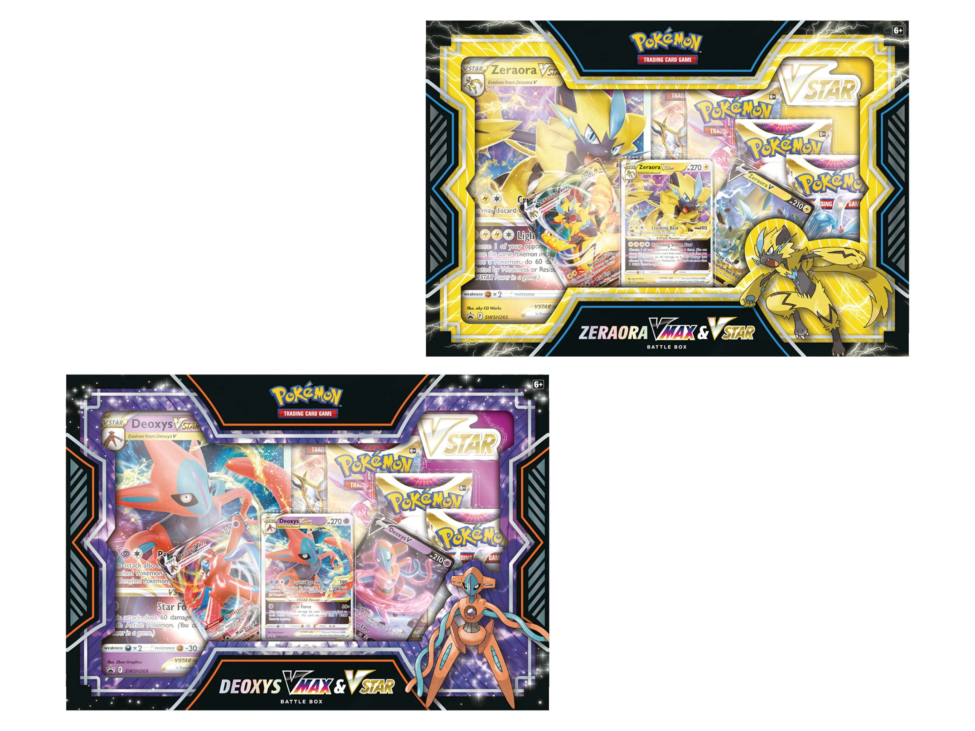 Pokémon TCG: Zeraora/Deoxys VMAX & VSTAR Sealed Battle Box