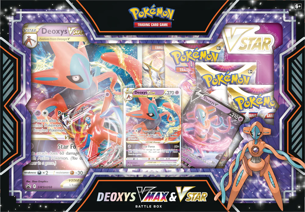 Pokémon TCG: Zeraora/Deoxys VMAX & VSTAR Sealed Battle Box - Image 2