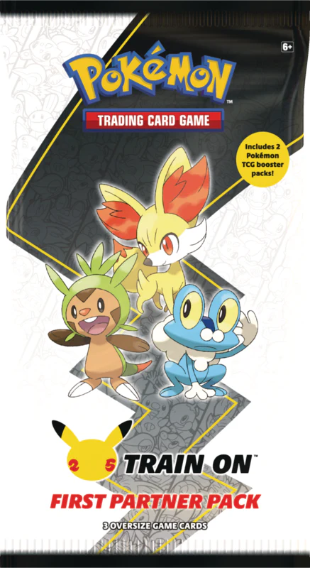 Pokemon Train On First Partner Pack- 25th Anniversary May (Kalos)