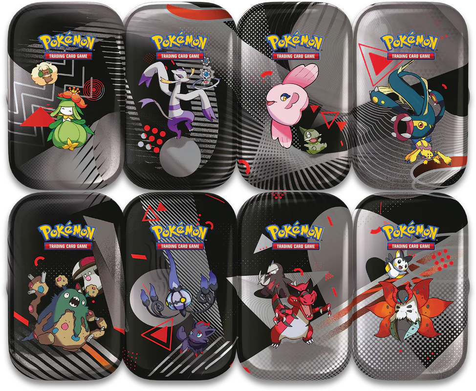Pokemon Unova Mini Tins Display Box (8 Mini Tins)