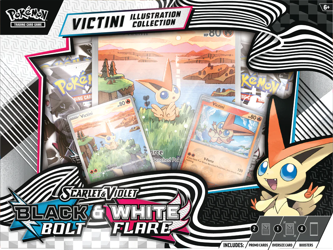 Pokemon Unova Victini Illustration Collection Box