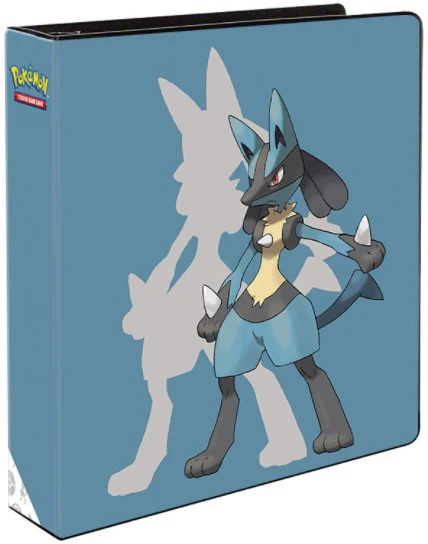 Pokemon UP 2" Lucario  Album Binder