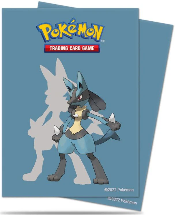 Pokemon UP Lucario Deck Protector Sleeves Pack