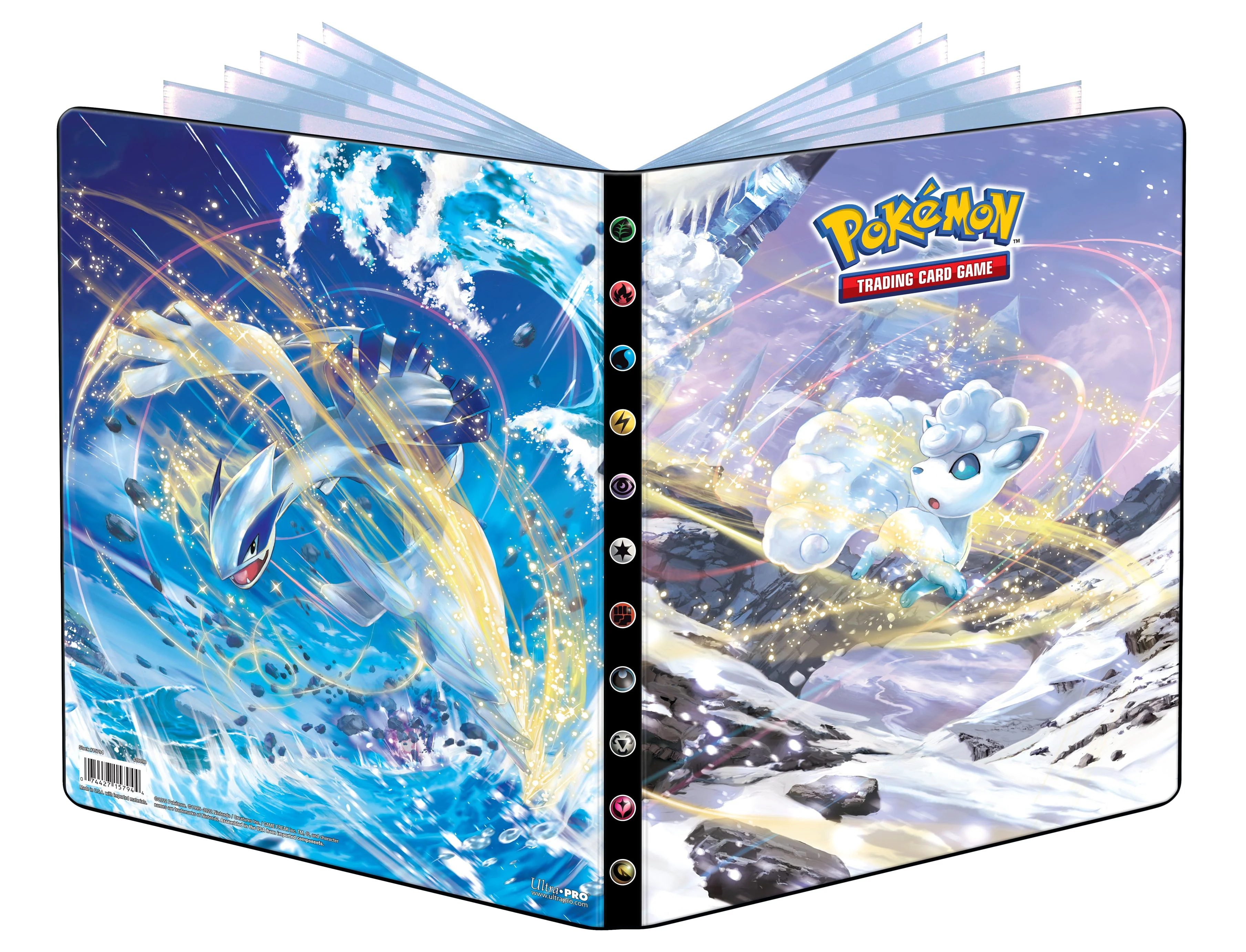Pokemon UP Silver Tempest Portfolio (9 Pocket)