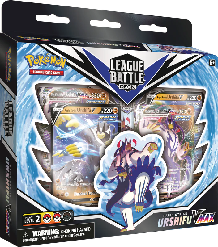 Pokemon Urshifu Rapid Strike Vmax League Battle Deck
