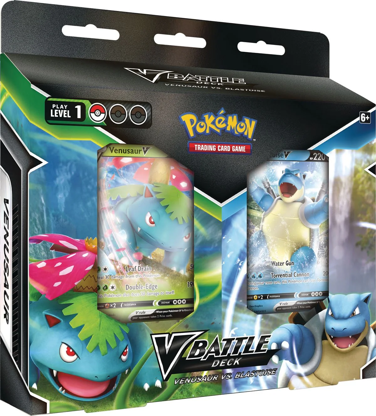 Pokemon  Venusaur VS Blastoise V Battle Deck