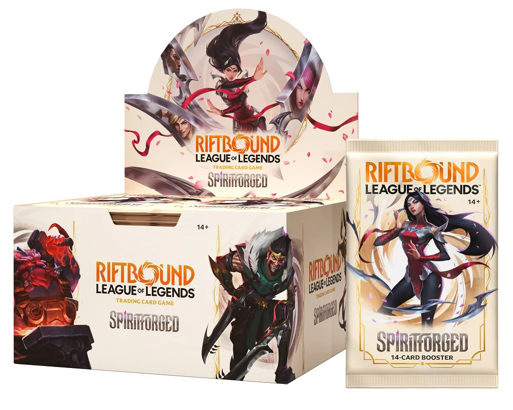 Riftbound League Of Legends Spiritforged Booster Box