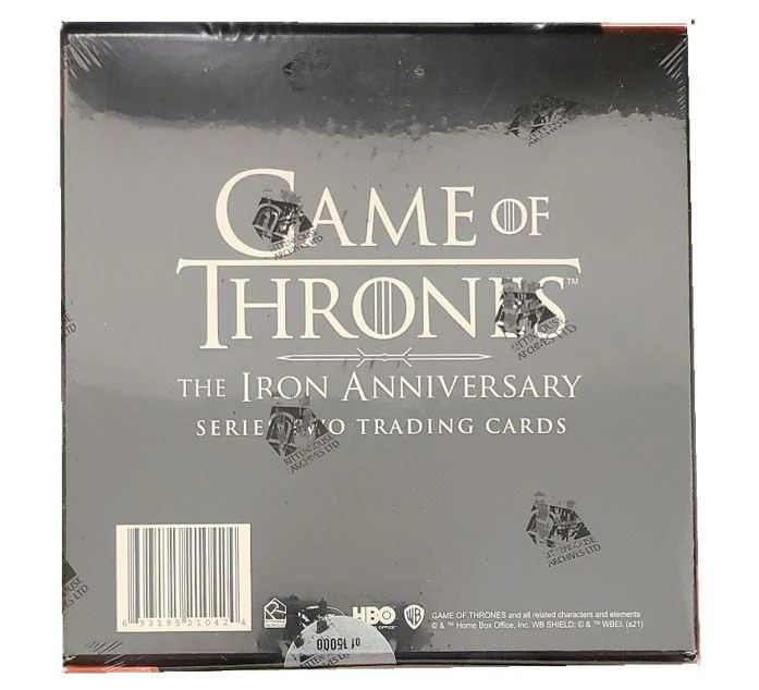 Rittenhouse Archives Game of Thrones Iron Anniversary Series 2 Hobby Box - Image 3