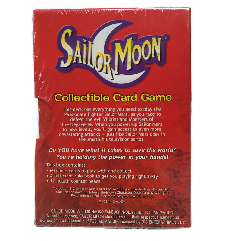Sailor Moon Collectible Gard Game Decks (Set of 2) - Image 3