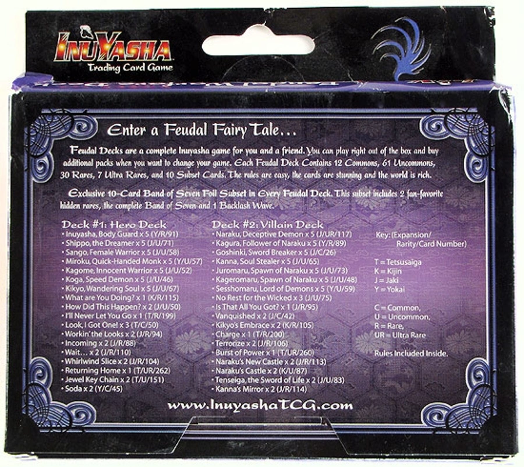 Score: InuYasha TCG Feudal Warfare Starter Deck Box - Image 3