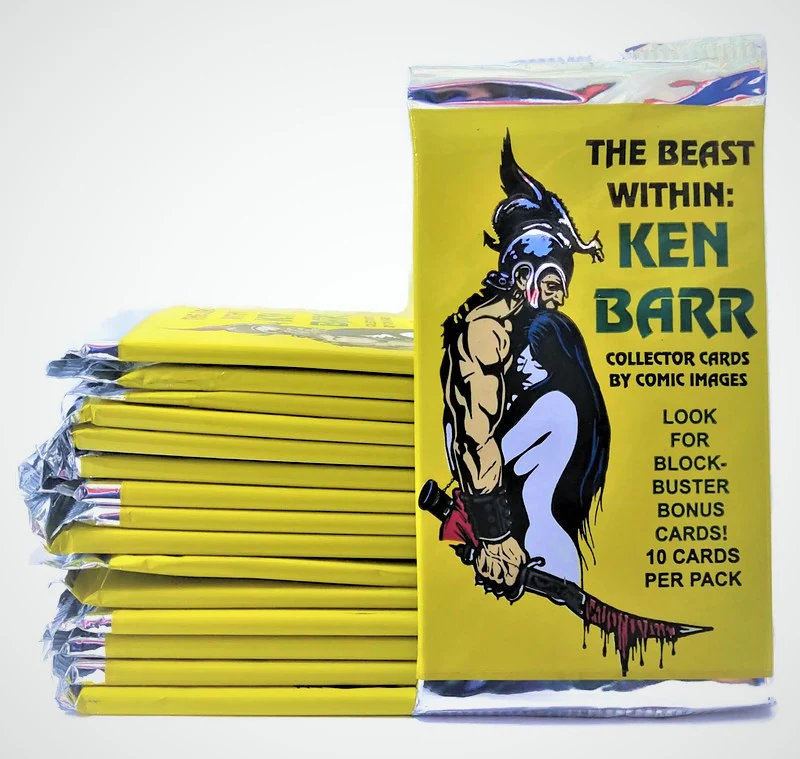 The Beast Within: Ken Barr Fantasy Art Trading Cards Pack (Lot of 15 Packs)