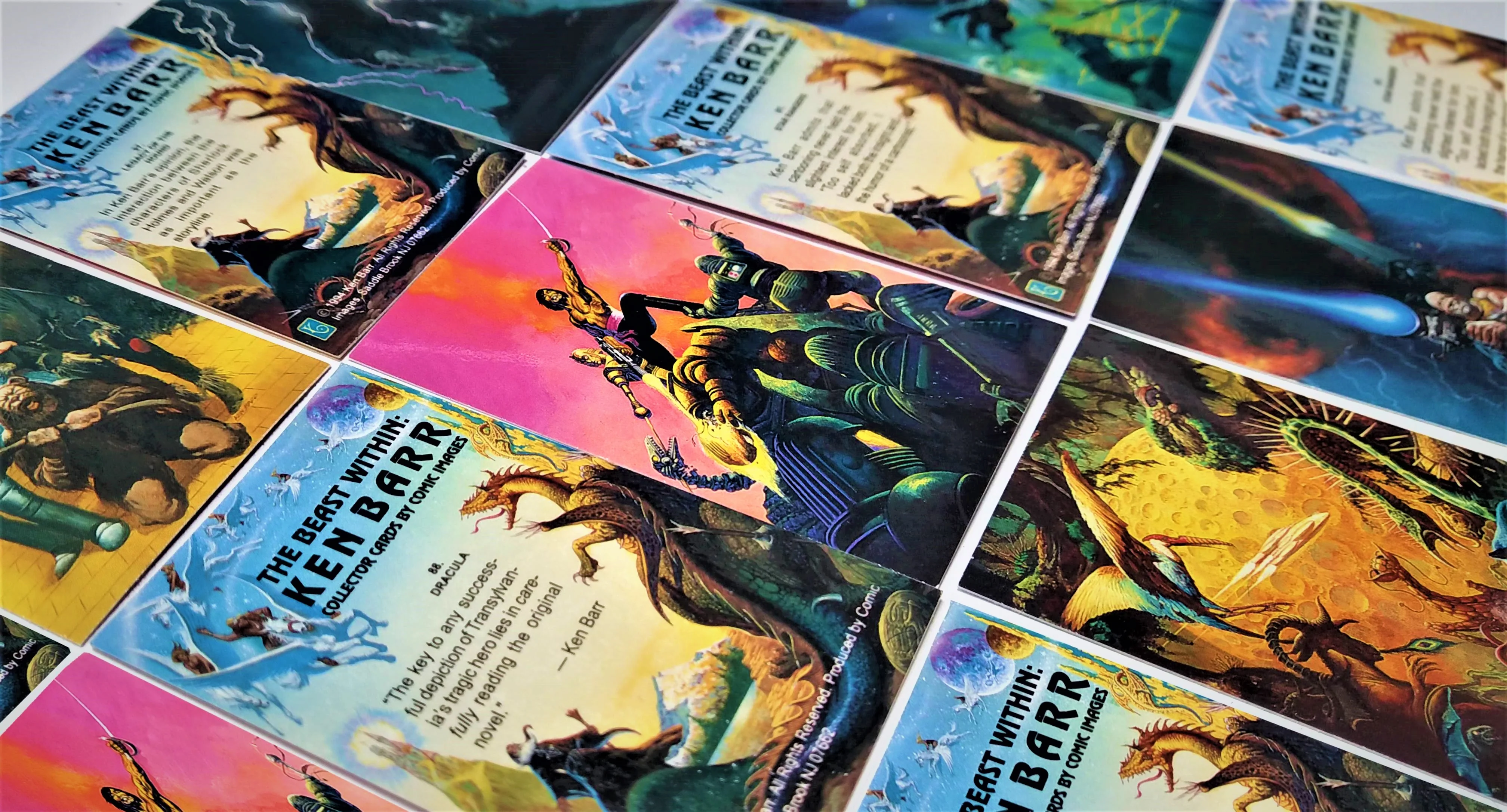 The Beast Within: Ken Barr Fantasy Art Trading Cards Pack (Lot of 15 Packs) - Image 2