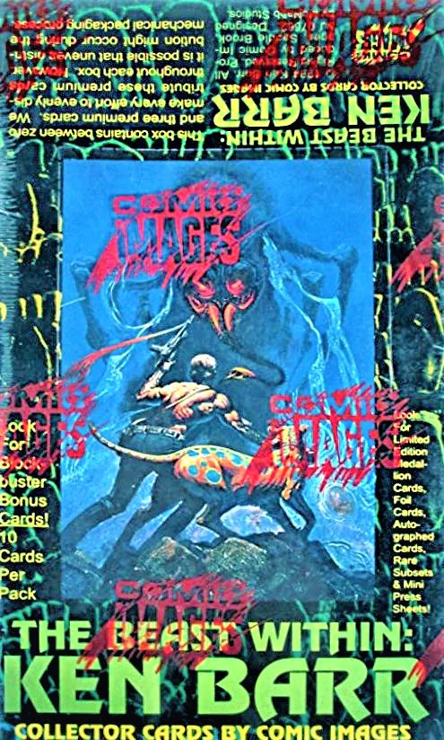 The Beast Within: Ken Barr Fantasy Art Trading Cards Pack (Lot of 15 Packs) - Image 4