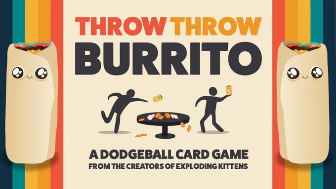 Throw Throw Burrito Dodgeball Card Game - Image 4