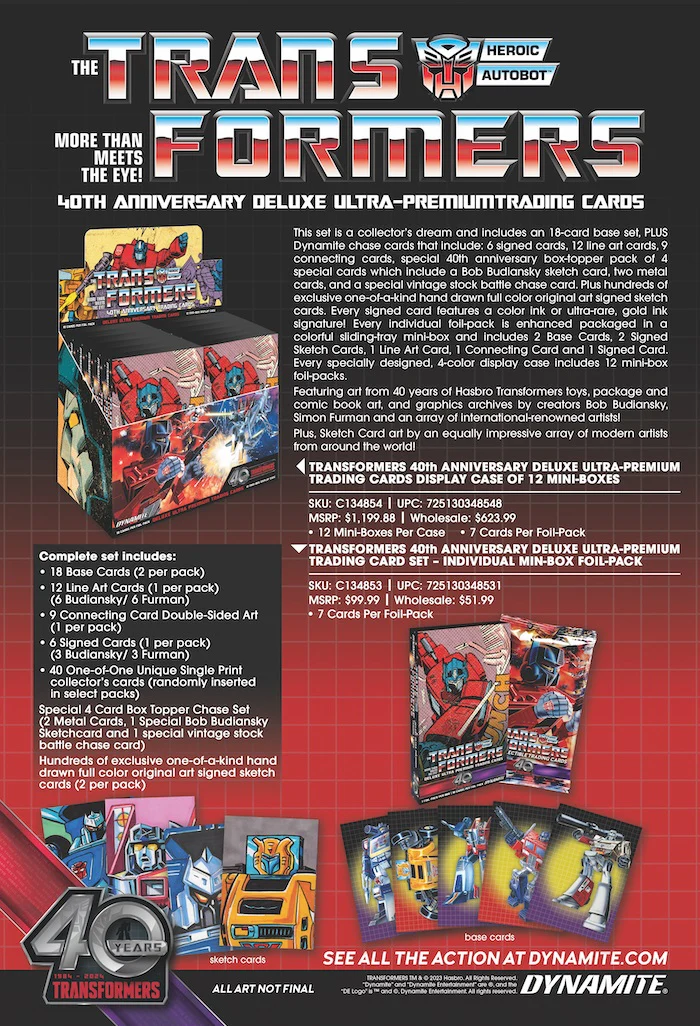 Transformers 40th Anniversary Deluxe Ultra Premium Box - Image 2