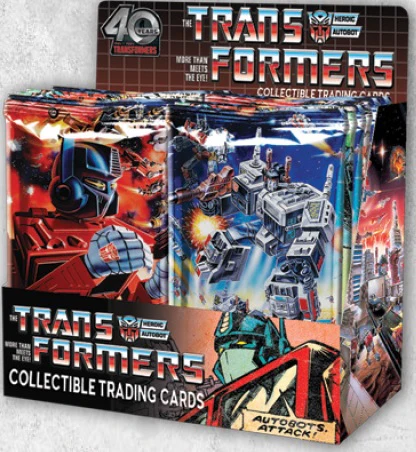 Transformers 40th Anniversary Trading Cards Hobby Box