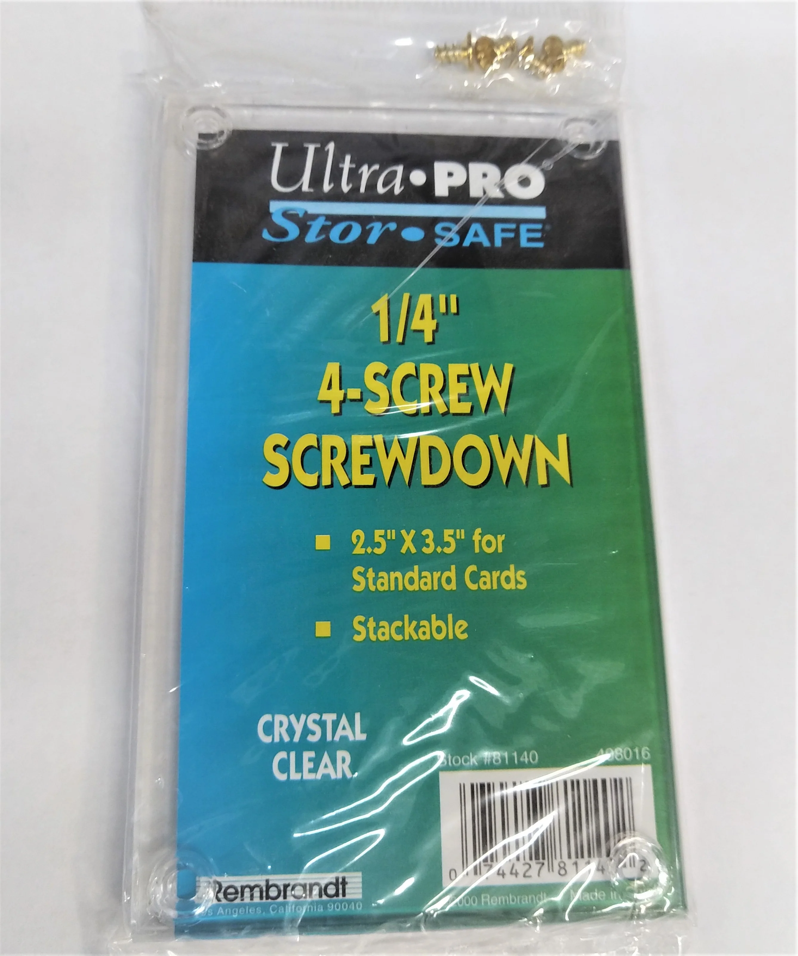 Ultra Pro 1/4" 4-Screw ScrewDown 2.5" x 3.5" (Lot of 5)