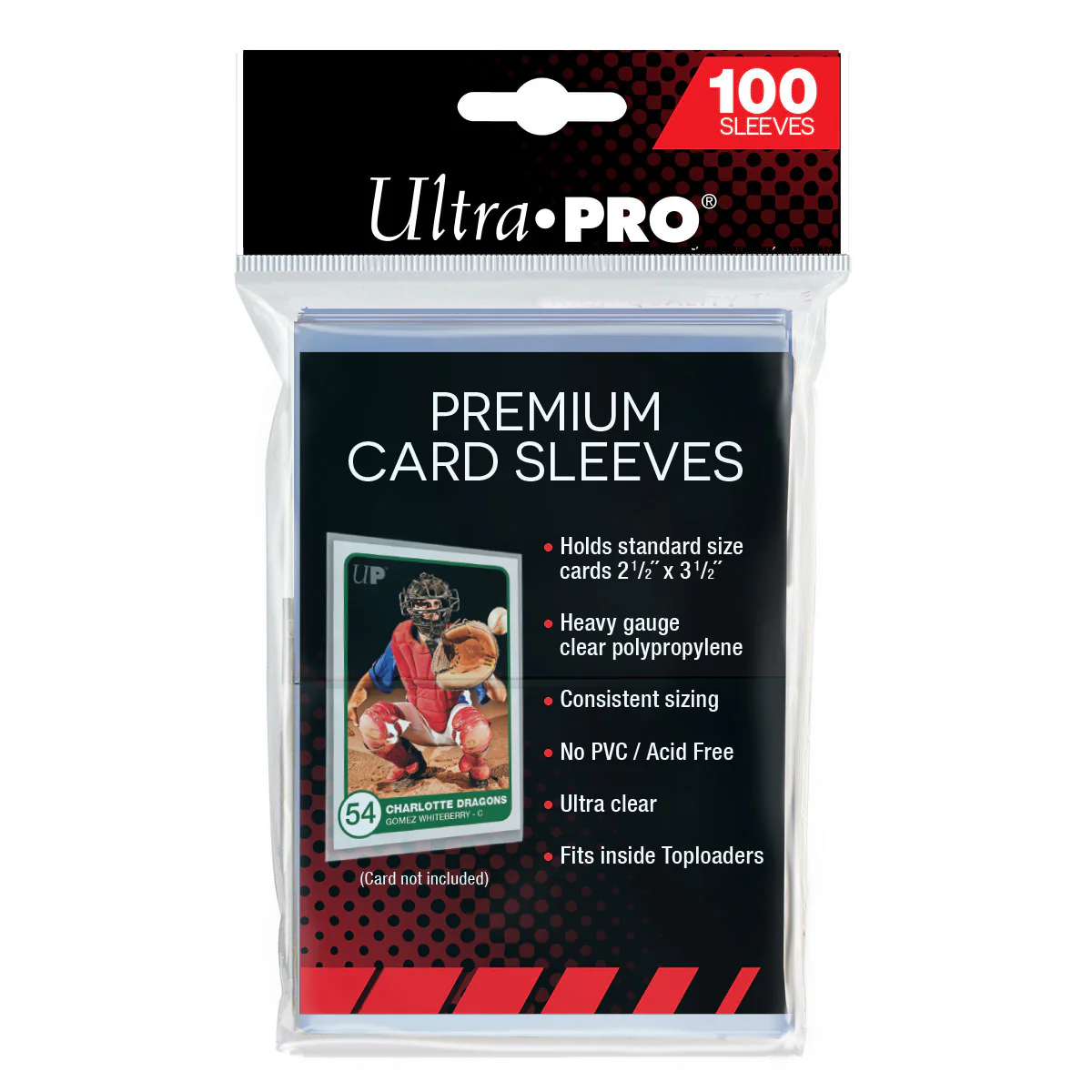 Ultra Pro 2-1/2" X 3-1/2" Premium Card Sleeves (Lot of 5)