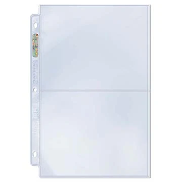 Ultra Pro 2-Pocket Platinum Page with 5" X 7" Pockets - Image 2