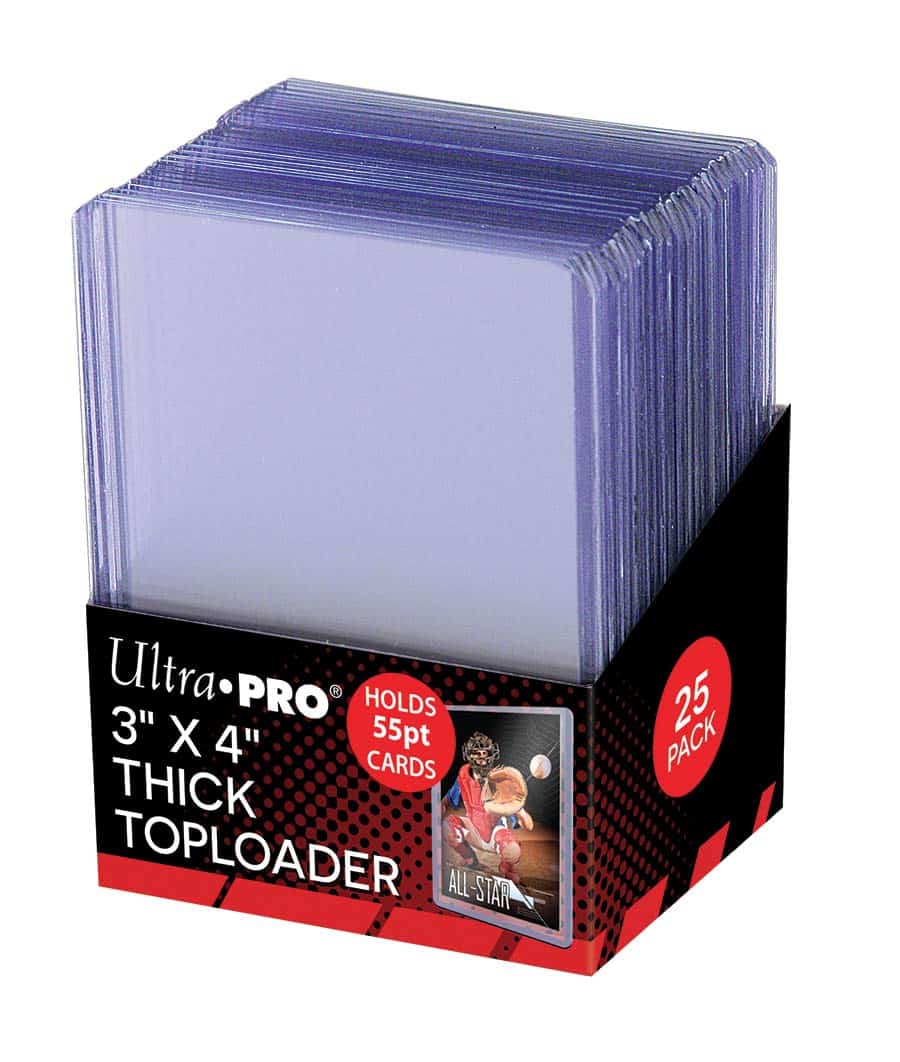 Ultra Pro 3" X 4" 55PT Toploaders (Lot of 2)