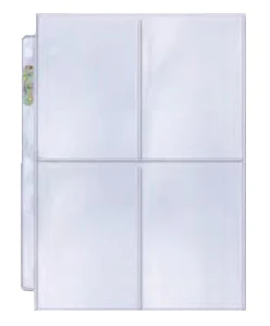 Ultra Pro 4-Pocket Platinum Page with 3-1/2" X 5 1/4" Pockets - Image 3