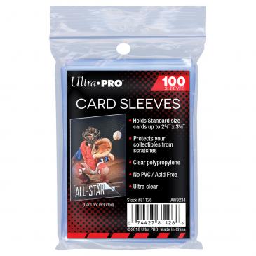Ultra Pro Soft Card Sleeves 2 5/8" x 3 5/8" Case (Case of 100 Packs) - Image 2