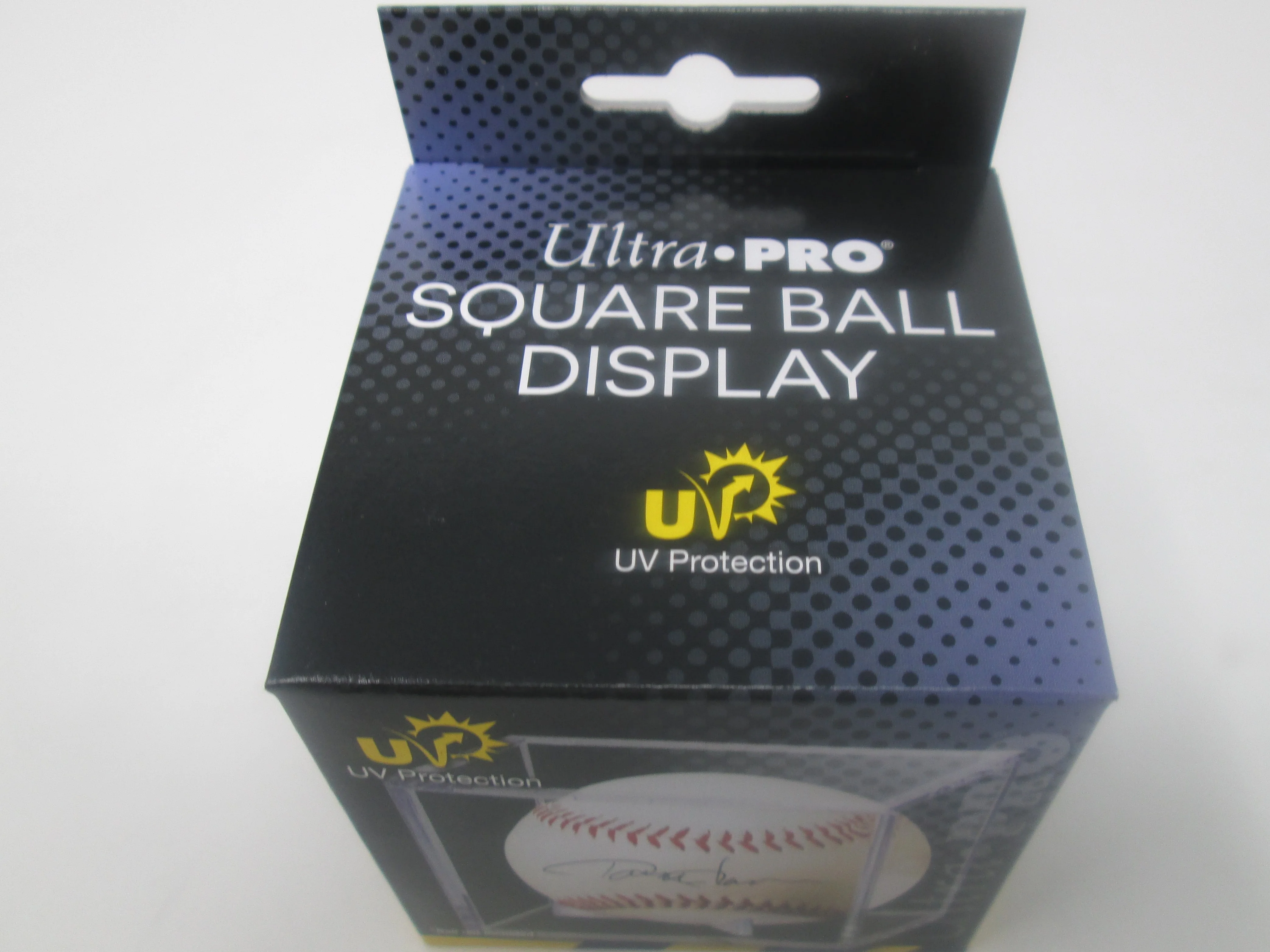 Ultra Pro Square Ball Display Box Ultra Clear with Built-In Ball Cradle and UV Protection - Image 2