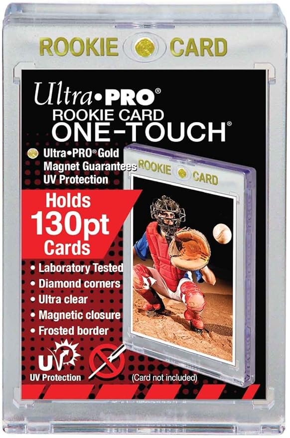 Ultra Pro UV ROOKIE ONE-TOUCH Magnetic Holder 130PT (Lot of 2)