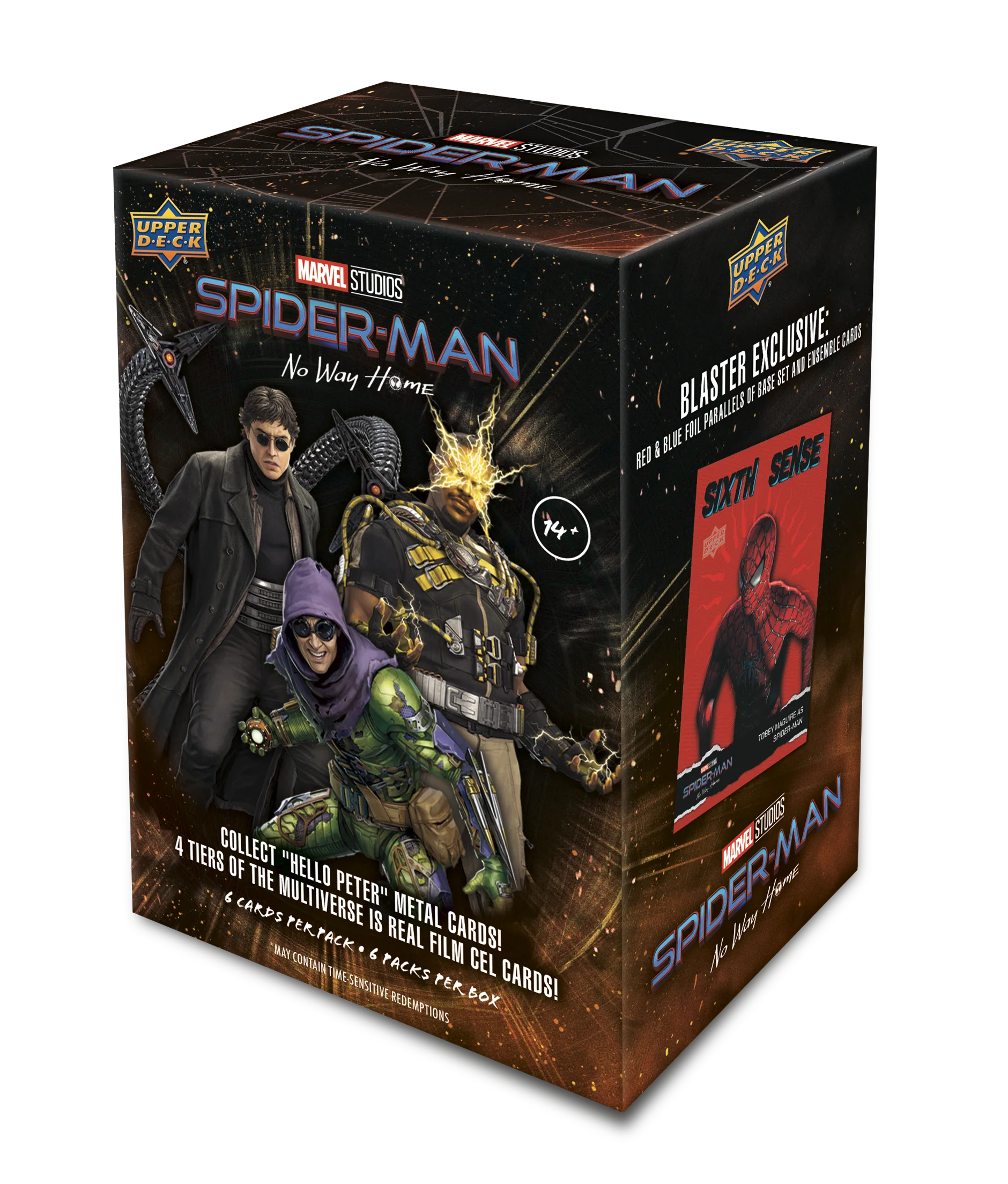 Upper Deck Marvel Studios Spider-Man No Way Home Blaster Box